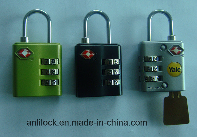 Tsa Combination Padlock, Travel Lock, Customs Lock, Luggage Lock (TSA-320)
