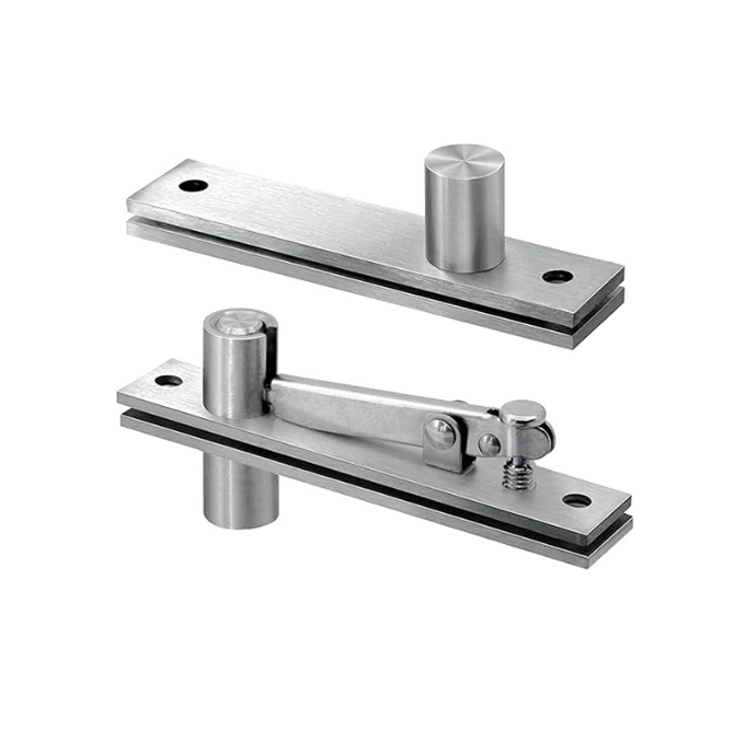 Customized Conceal Rotation Pivot Hinge 304 Stainless Steel Heavy Duty 360 Degree