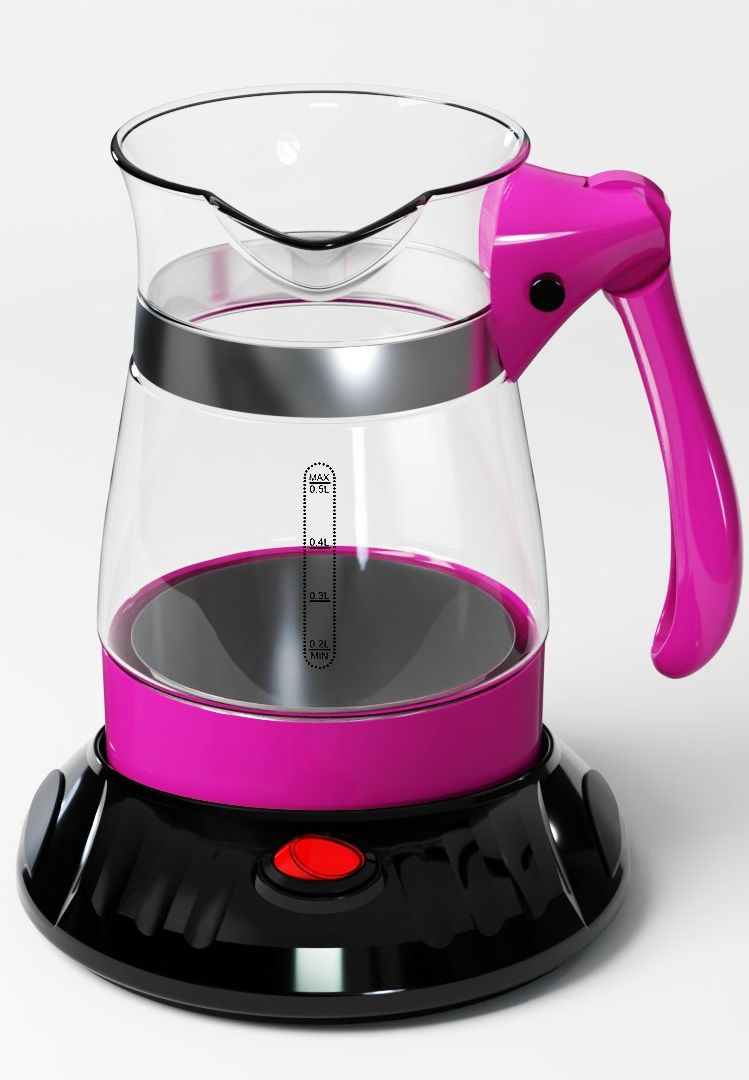 Wholesale Factory Sell Cordless Small Turkish Glass Coffee Maker