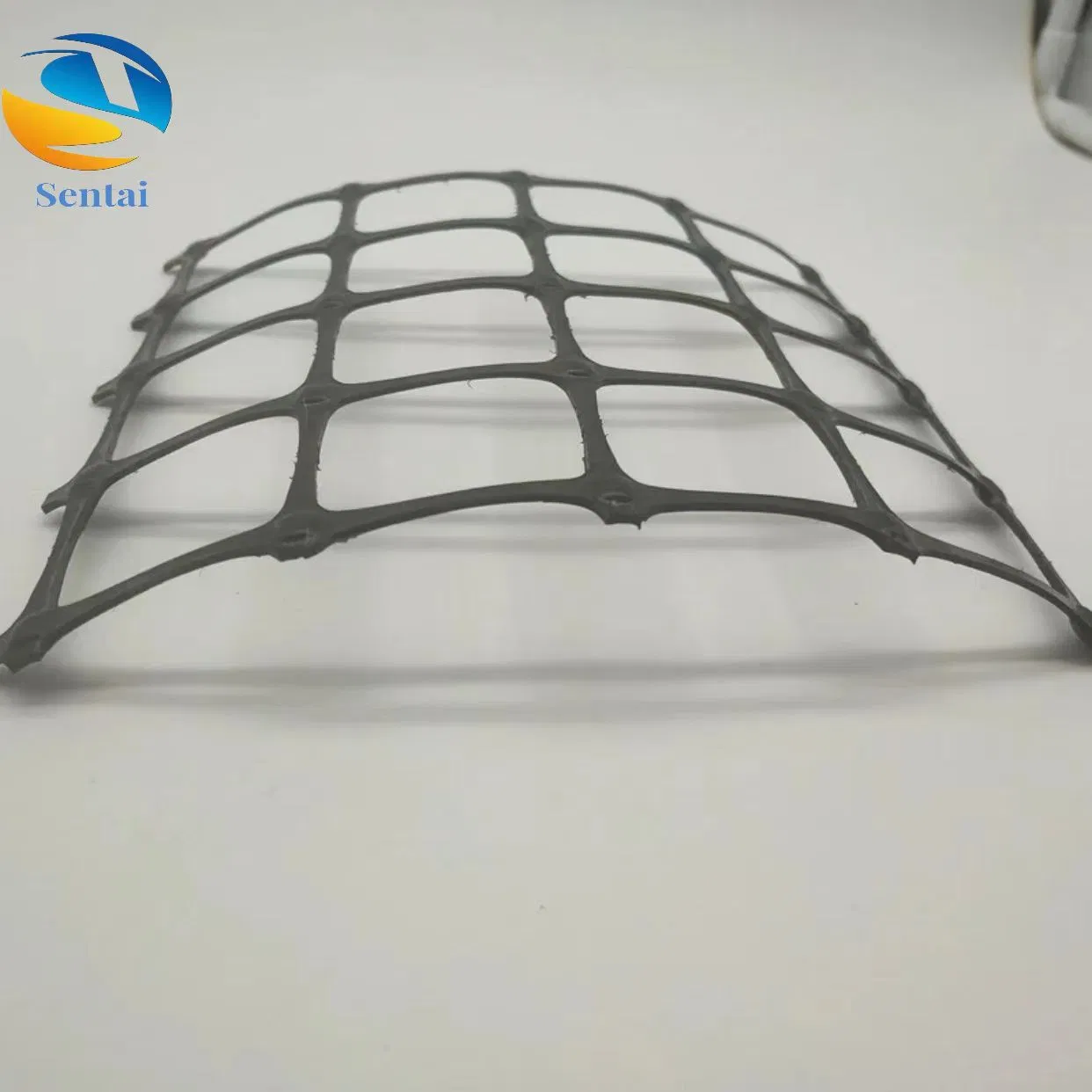 Durable Plastic Geogrid Network for Soil Reinforcement Solutions Strengthening and Reinforcing The Road Foundation Plastic Bidirectional Geogrid