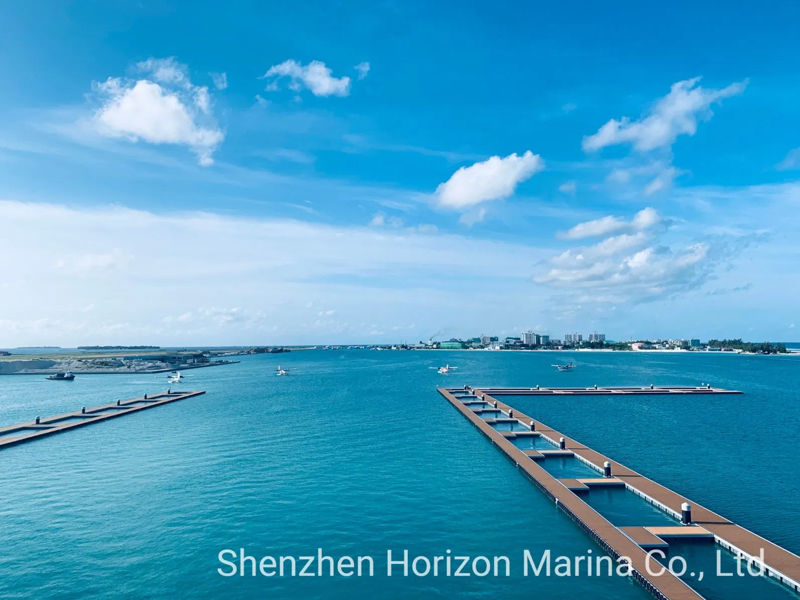 High-End Seaplane Aluminum Alloy Floating Dock Pontoon