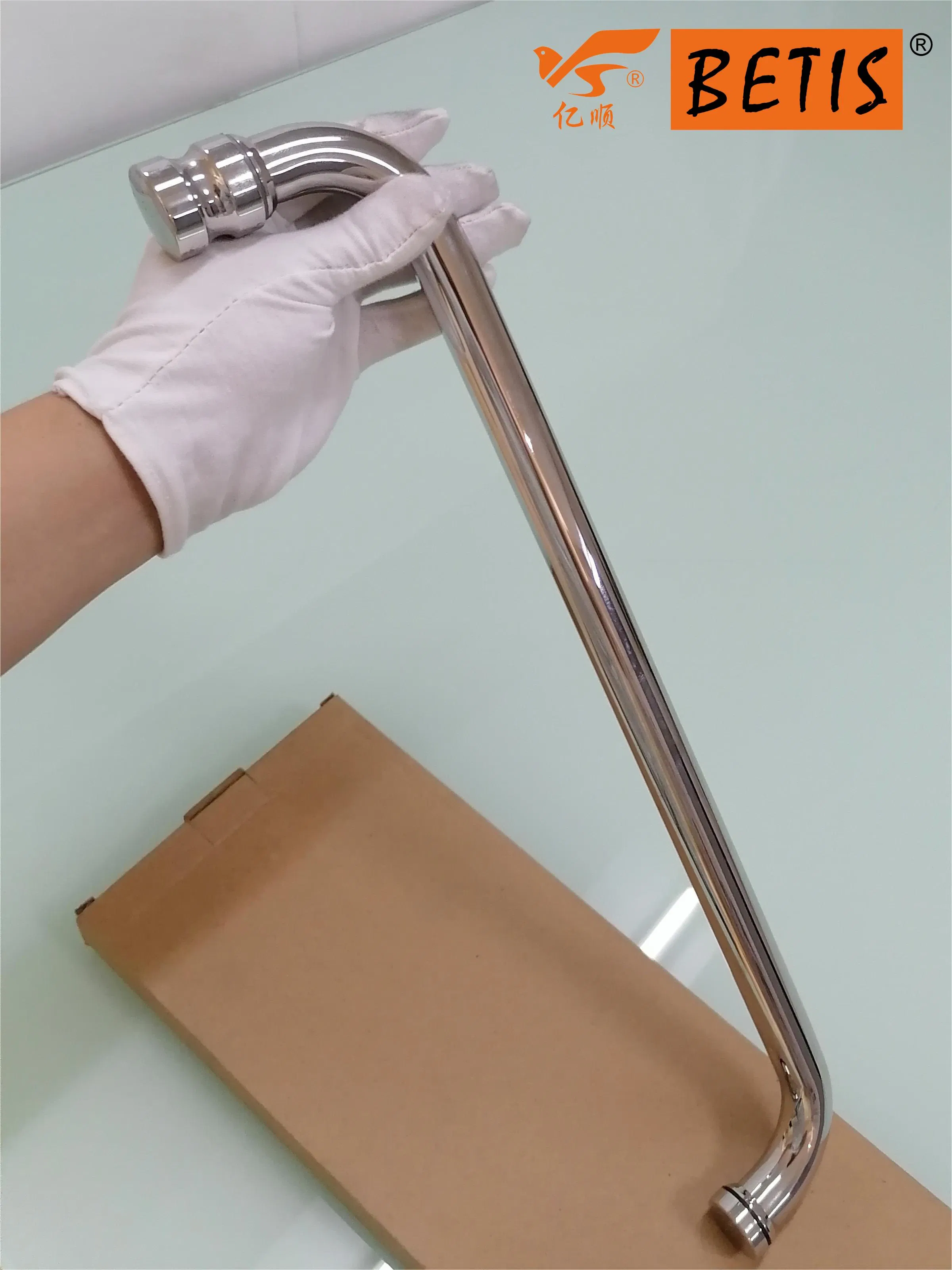 OEM Construction-Decoration Shower Enclosure Stainless-Steel Pull and Towel Bar Combo Grab Bar Door Handle