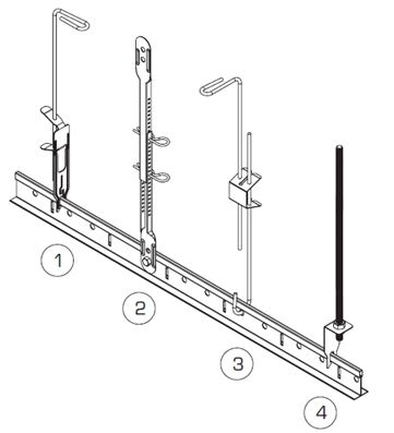 Adjustable Rod for Ceiling Mounting - Perfect for Curtains