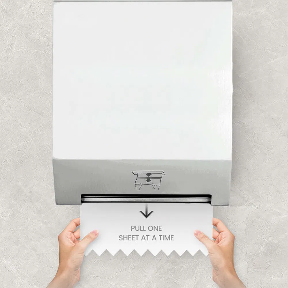 Держатель для туалетной бумаги настенный, хром