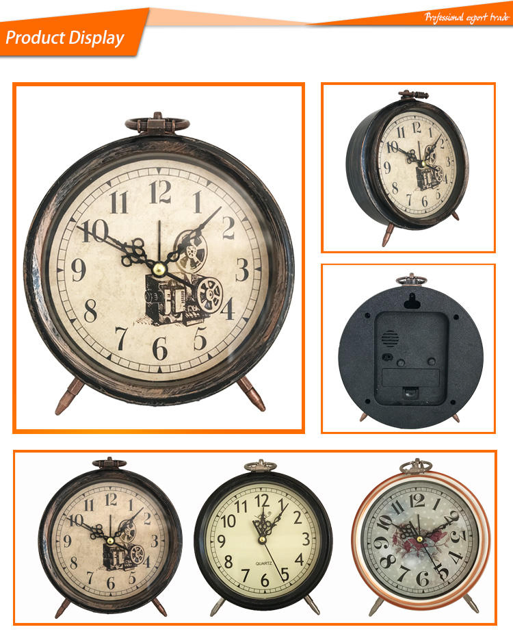 High Quality Silent Quartz Clock for Bedroom Classroom Table-Digital