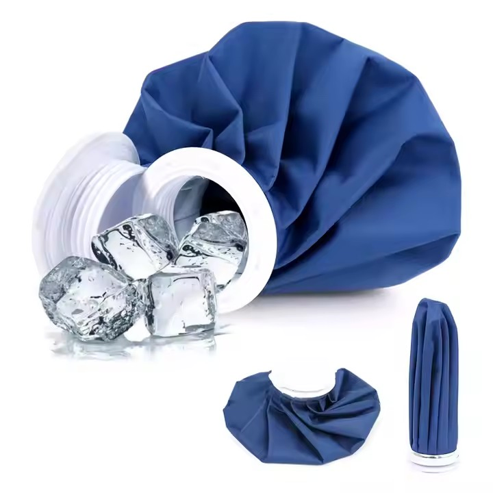 Refillable Ice Bag Pack, Ice Bag with Wide Mouth, Cold Therapy Fillable Bag for Pain Relief, Swelling, Wisdom Teeth