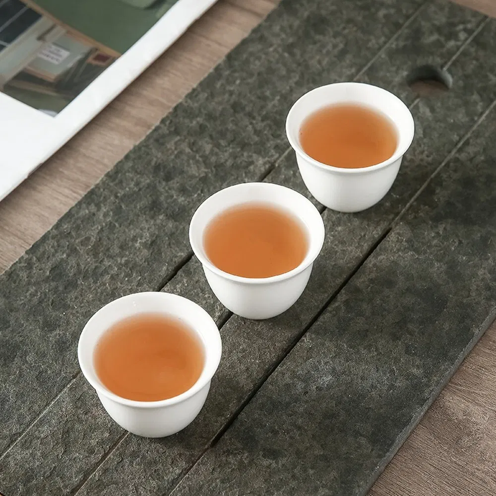 Firm Structure Lead-Free Ceramic Water Cup for Family Dinner