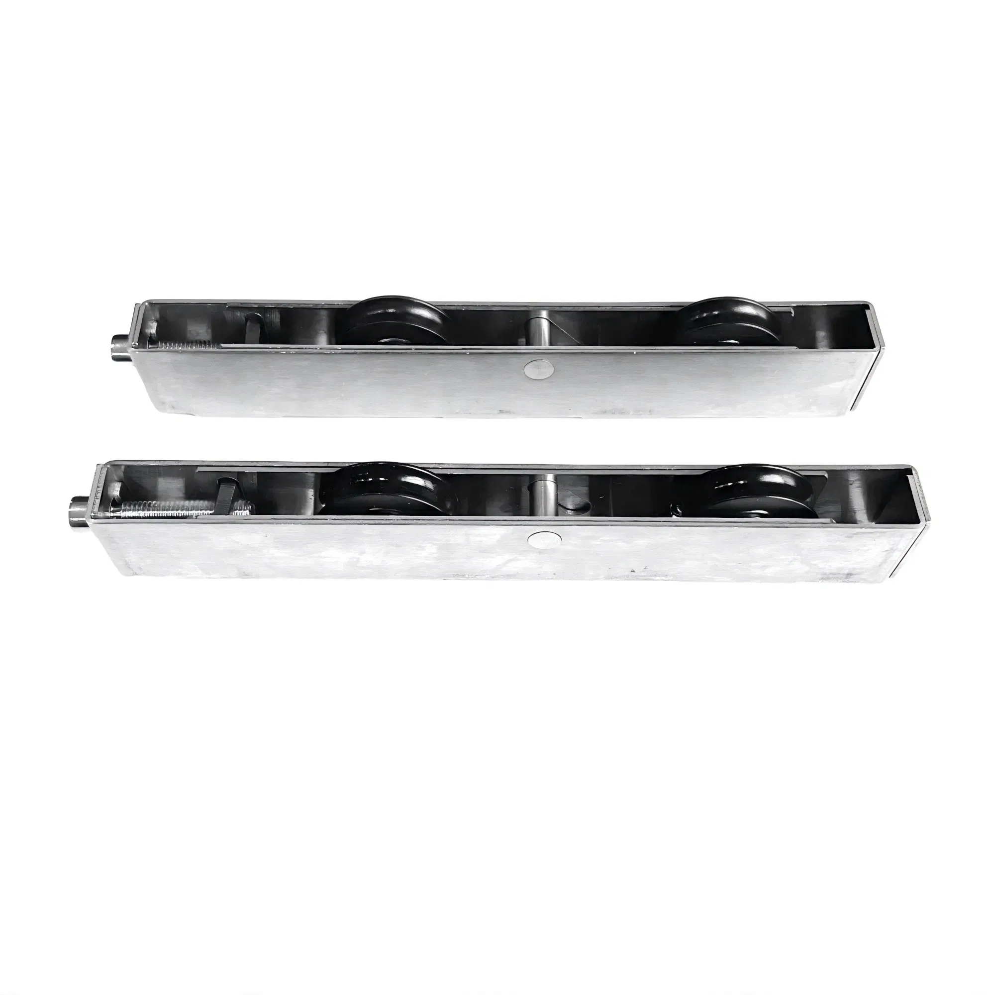 Heavy Duty 2 Wheels U-Groove Nylon Pulley High-Quality Bearing for Patio Door