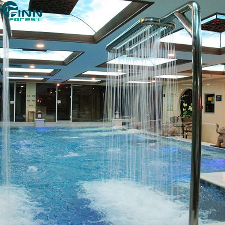 Fenlin Stainless Steel Vichy Shower Indoor or Outdoor Pool Shower