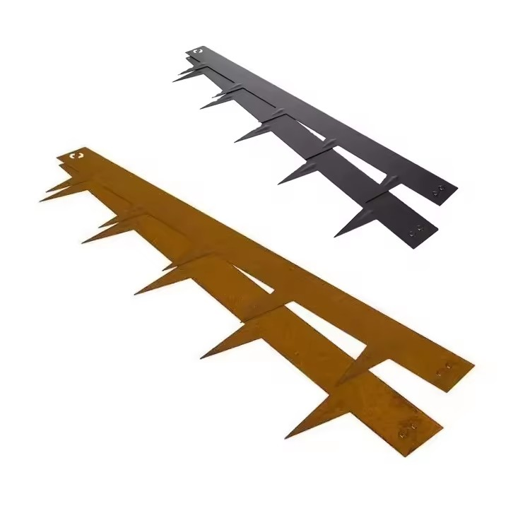 Jnz Manufacturer Supply Galvanized Steel Lawn Edging Landscape Border Corten Steel Raised Bed Edging