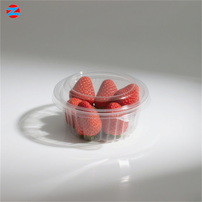 Trays Container Square Transparent Tomatoes Berry Packaging Transparent Clear Box