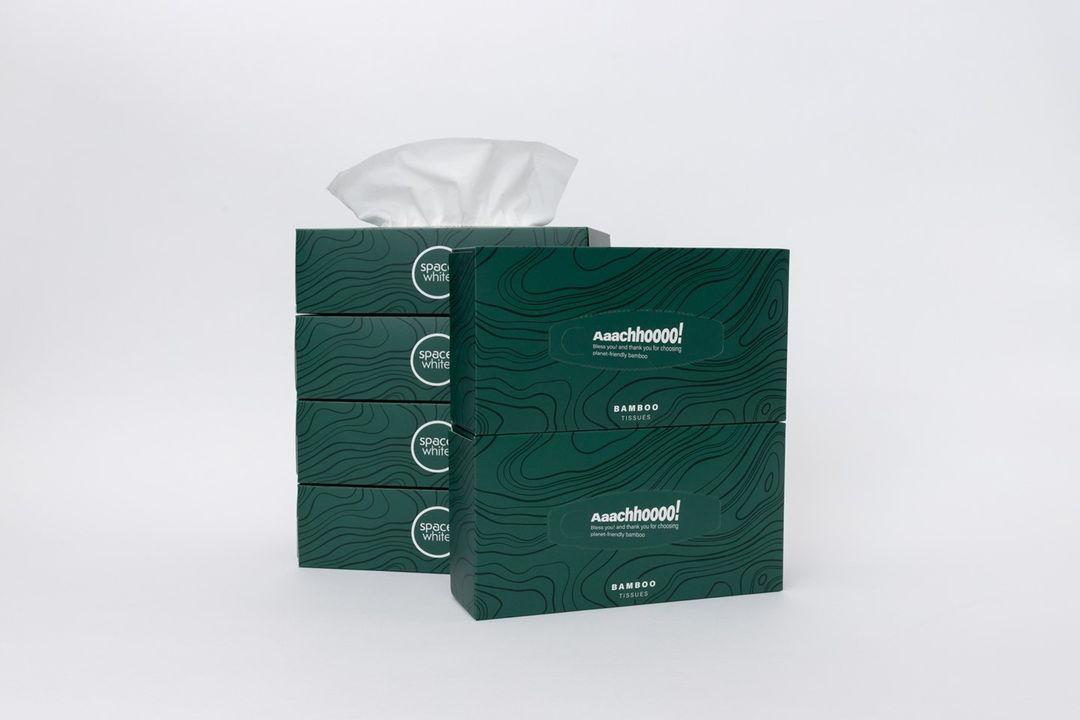 Wholesale Custom Packaging Soft Home Use Virgin Wood Pulp Box Facial Tissue