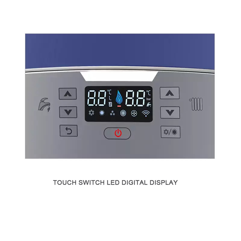 Compact Wall-Hung Gas Boiler for Underfloor Heating and Radiators - Hybrid Heating System Support