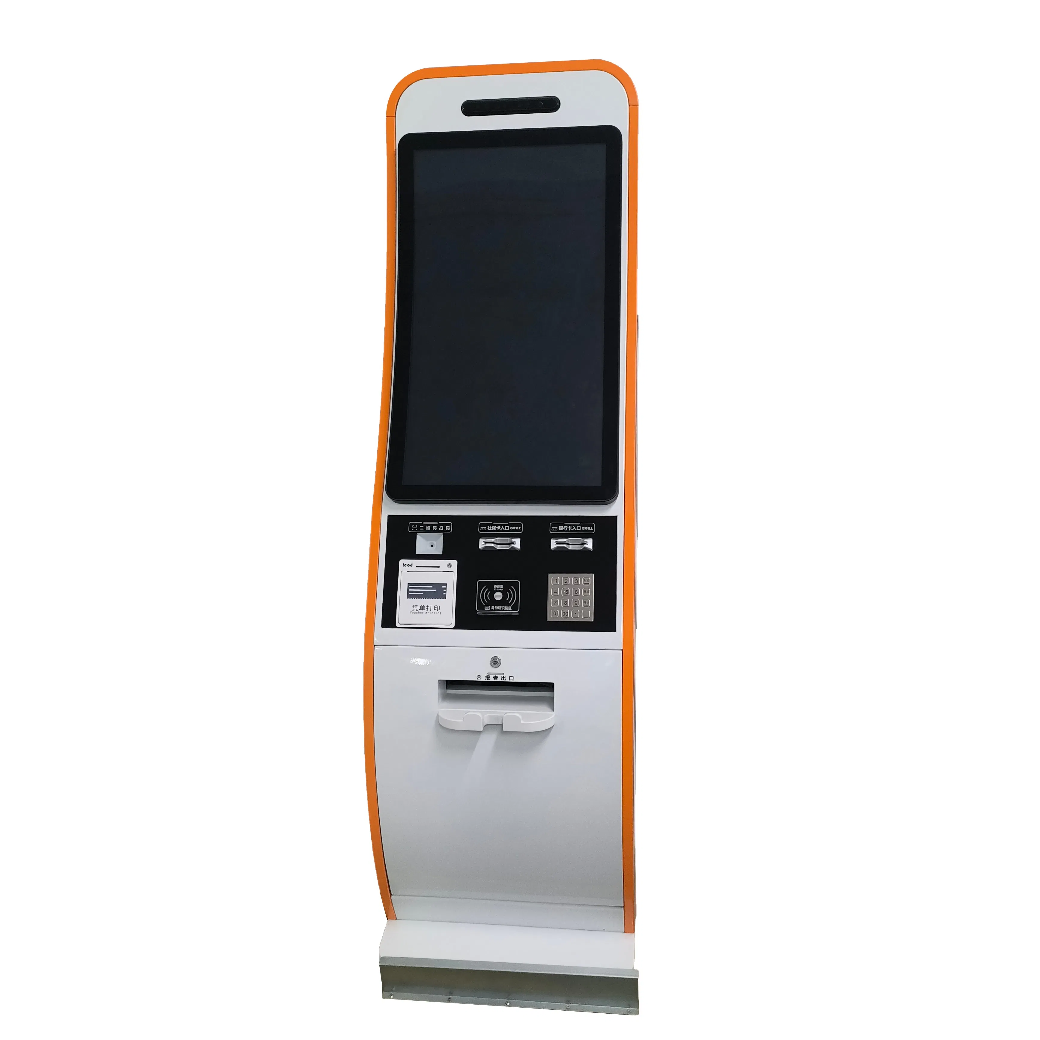 Customized Color Logo Functions Kiosk Terminal Foreign Currency Exchange ATM Machine with Coin Cash Dispenser