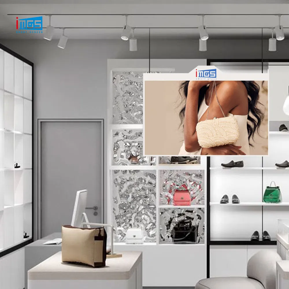 43-дюймовый двусторонний рекламный экран для помещений