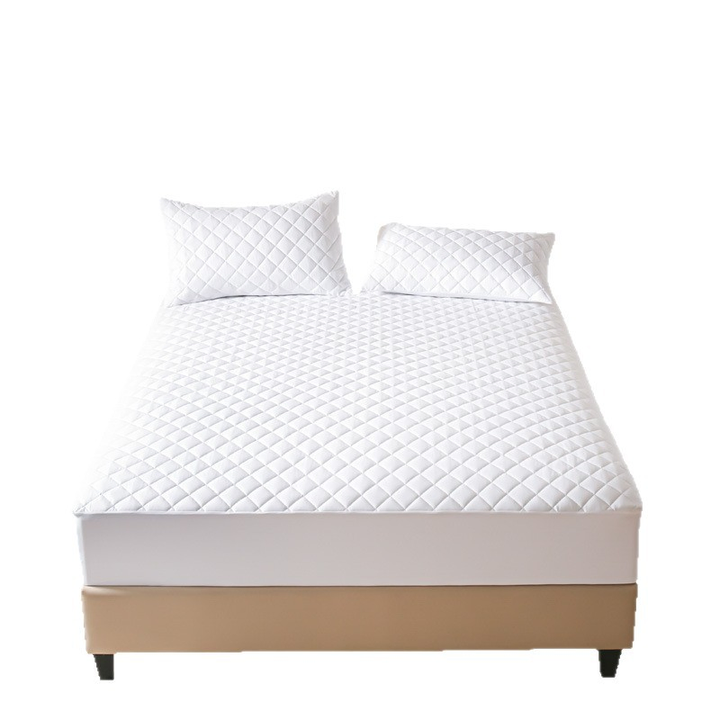 Supersoft Microfiber 70GSM Ultrasonic Embossing Quilted Fitted Type Waterproof Mattress Cover