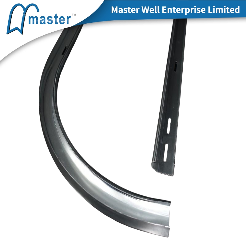 High Quality Single Garage Door Track with End Caps Complete EU Spec Kit