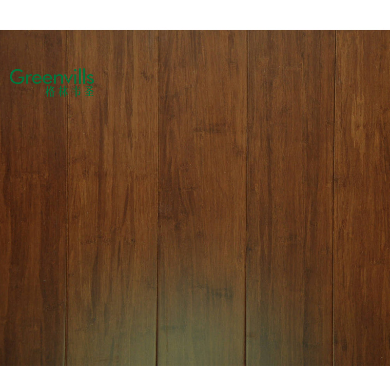 New Arrival Bamboo Floor Distressed Java Stained Strand Woven Solid Flooring Cheap Prices Bamboo Flooring