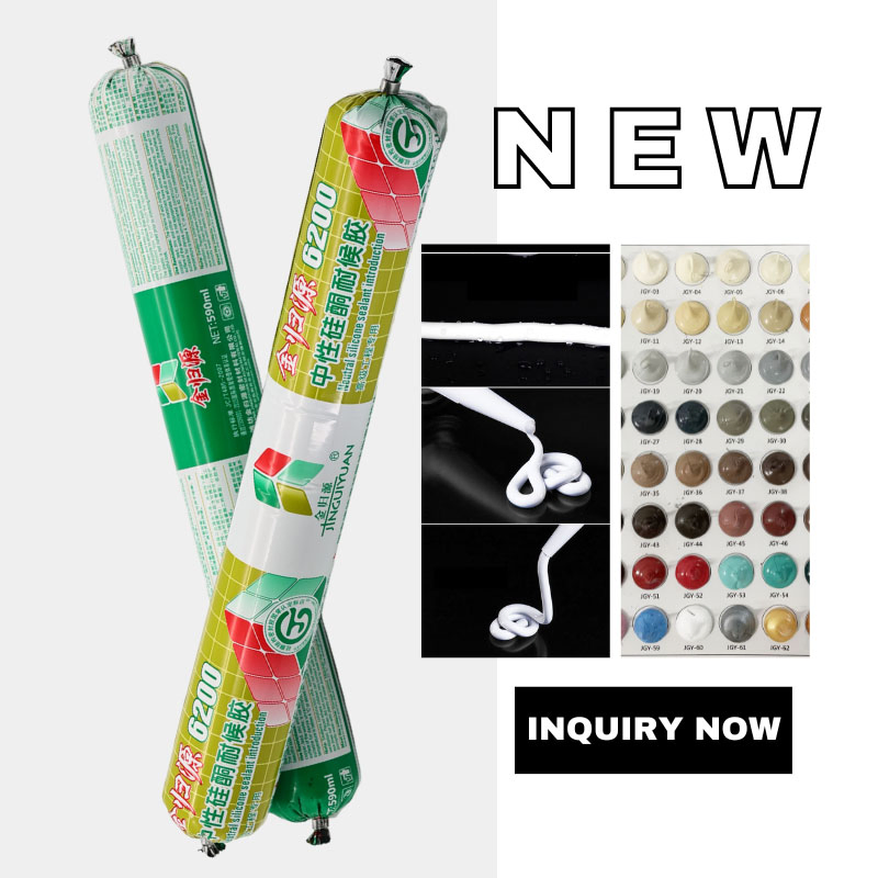 Wholesale Weatherproof Neutral White Grey Black Silicone Sealant for UPVC Windows