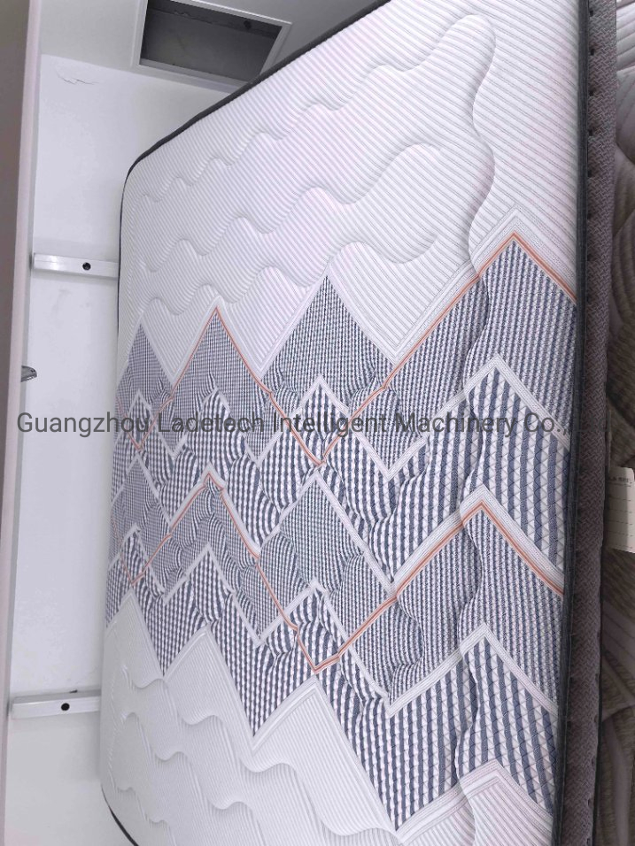 New Design Mattress Multineedle And Single Needle Topper Quilted Fabric
