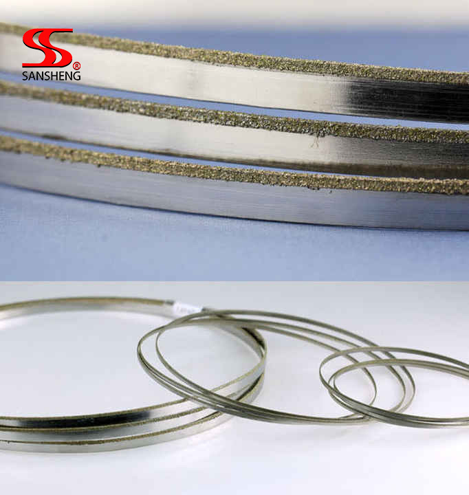 Алмазная пильная лента 62''x1/4'' для резки стекла