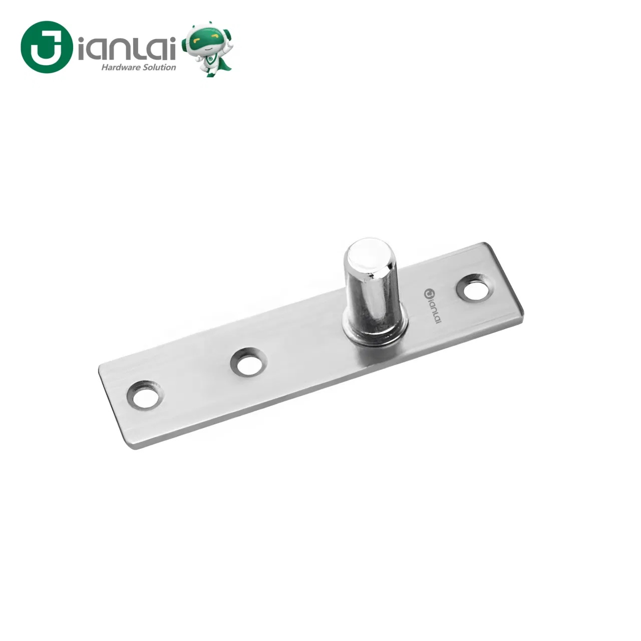 Stainless Steel Glass Door Hardware Clamp Top Pivot Patch Fitting