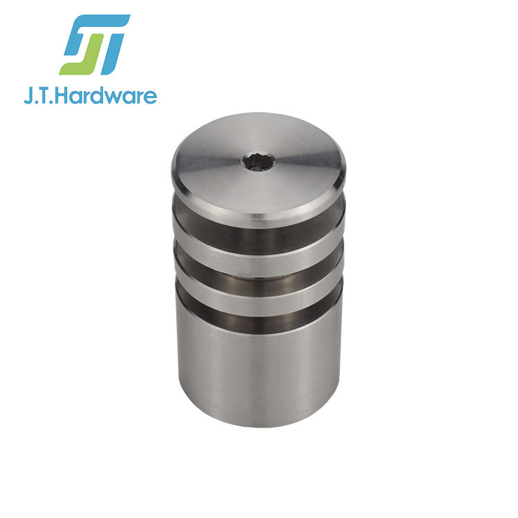 Stainless Steel Wall to Frameless Glass Railing Adjustable Glass Standoff