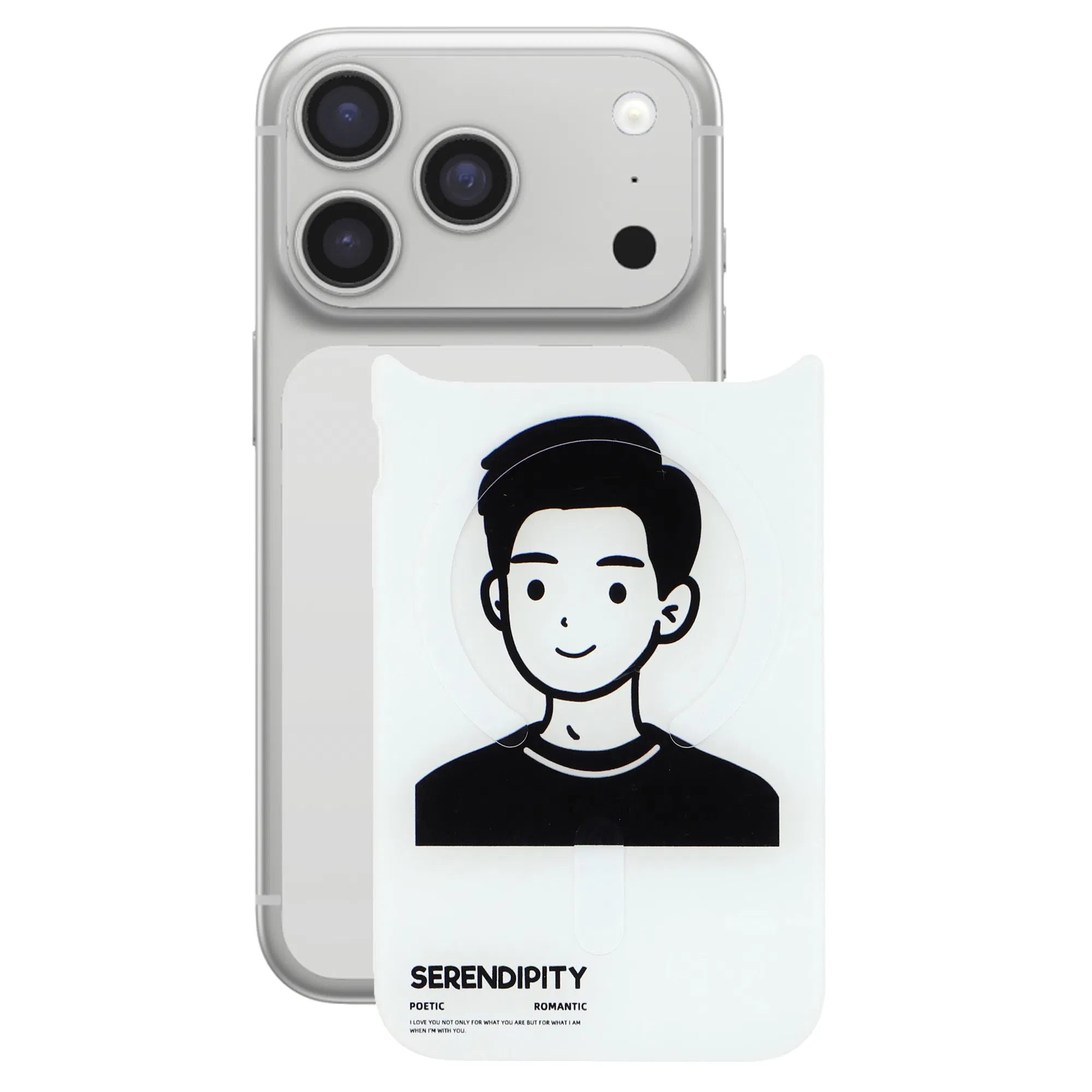 for iPhone 17 Pro Max Magnetic Back Plate - Pattern Printed, Quick Change