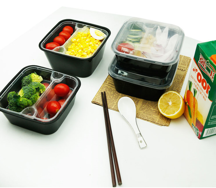 Square Shape Double Fresh Keeping Food Box