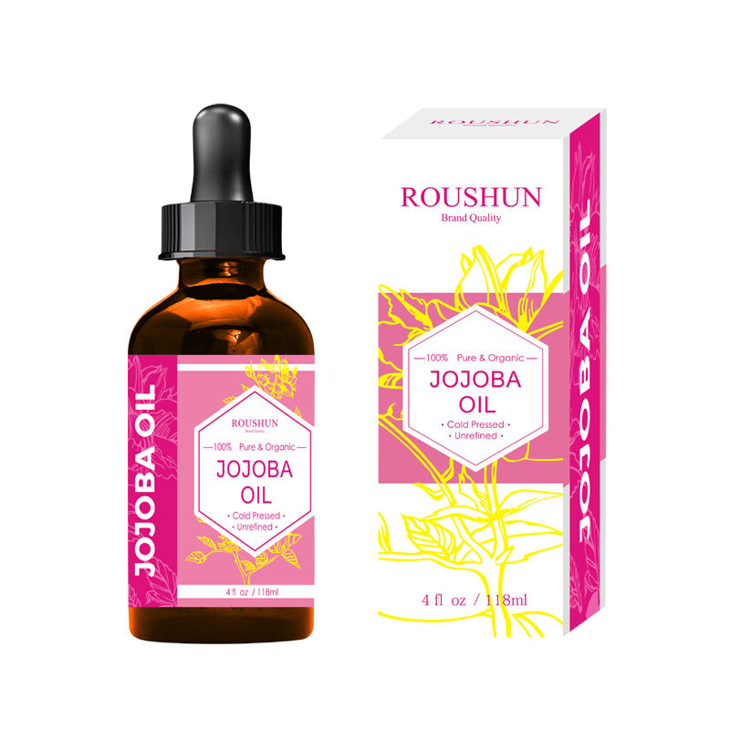 Roushun Premium Organic Jojoba Serum Oil for Daily Moisturizing and Nourishing