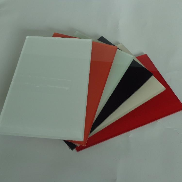 Eco Friendly Back Painted Glass Non Toxic 100+ Colors for Splashbacks Furniture