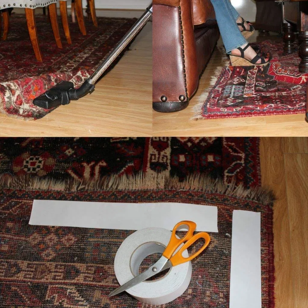 Strongest Double Sided Carpet Tape - Heavy Duty Rug Gripper Tapes for Mats, Rugs