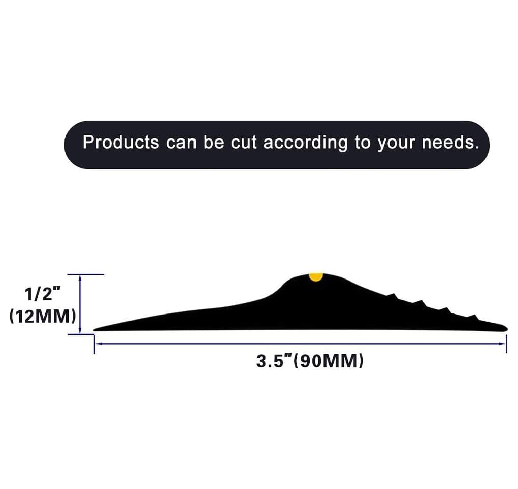 Premium Garage Door Rubber Seal Strip with 90*12mm