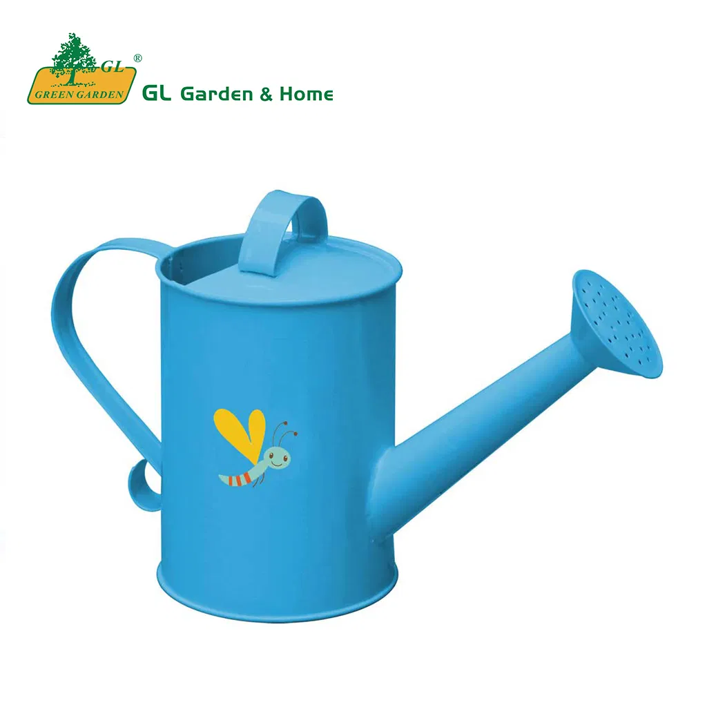Kids Watering Can Real Metal Kids Garden Water 1.6L Watering Can