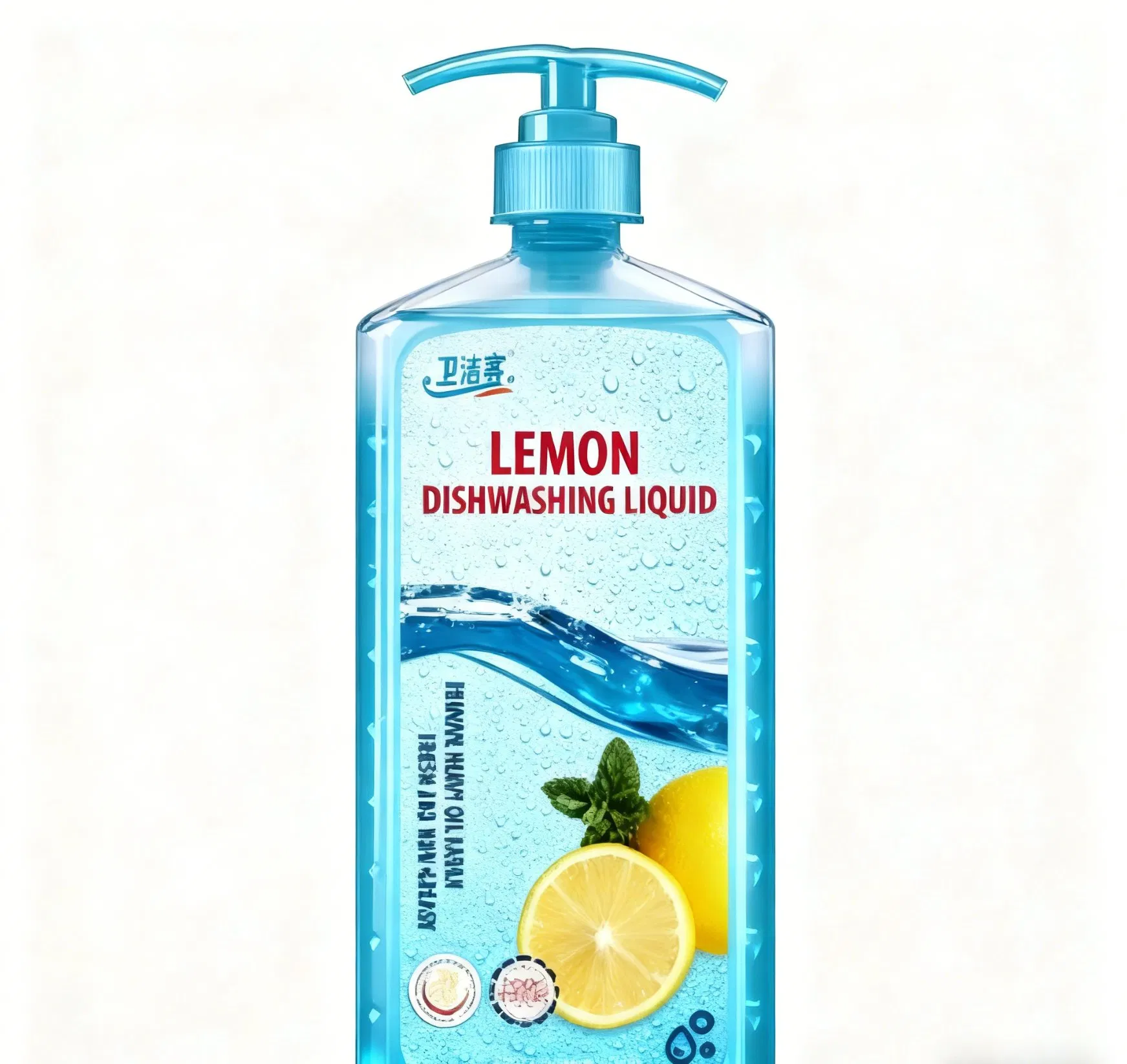 Ultra-Efficient Dishwashing Liquid with Ergonomic Design for Easy Use