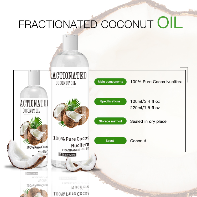 Wholesale Refined Facial Body Care Hair Care Treatment High Quality Organic Extra Virgin Coconut Skin Oil for Face