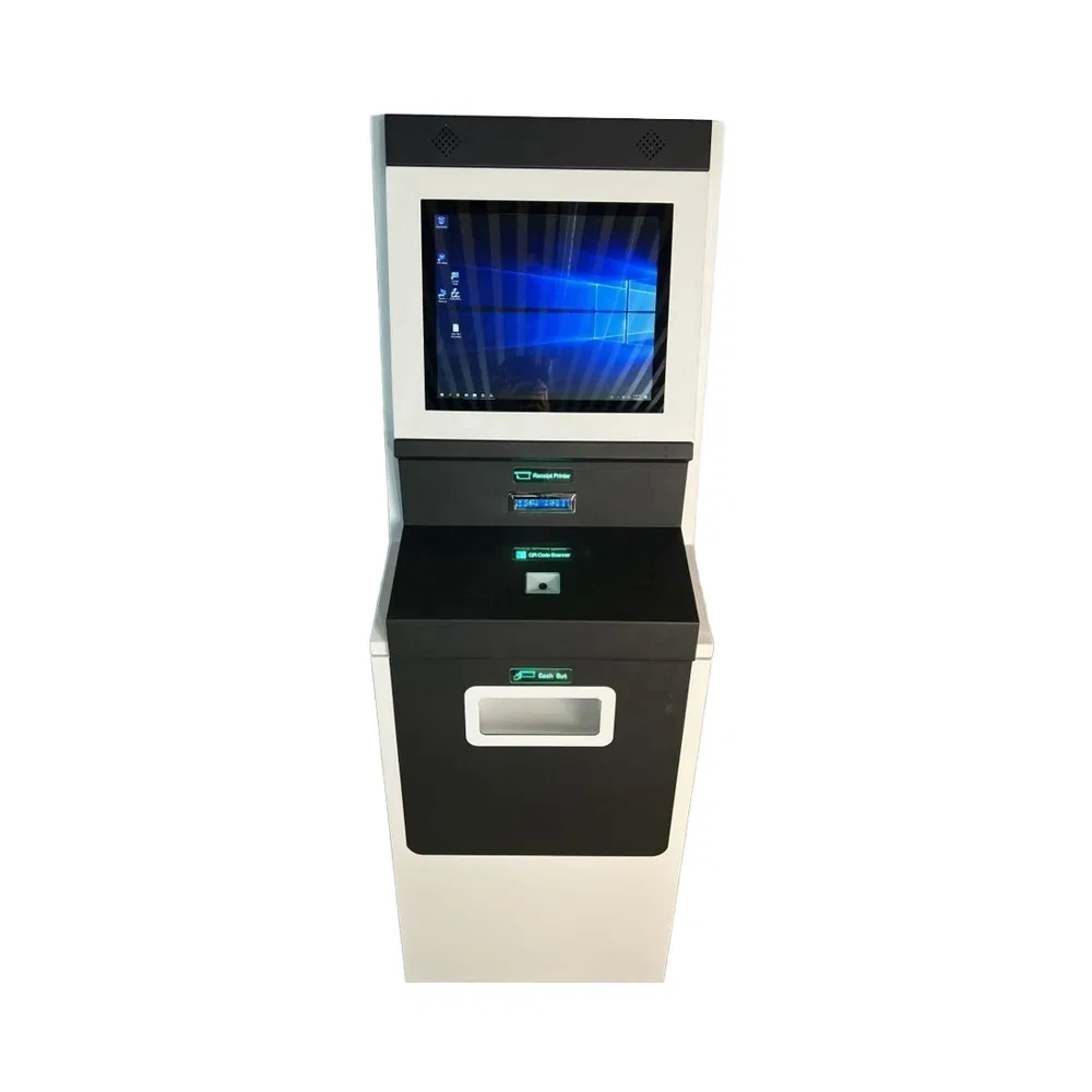 High Quality Self-Service Bank Card ATM Kiosk Touch Screen Digital Locks Fingerprint Authorization Anti-Hacker ATM Machine