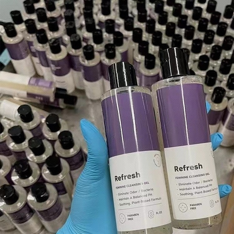 Refresh Natural Female Antimicrobial Intimate Lotion Care Gel Strict Selection pH Balancing Feminine Body Wash