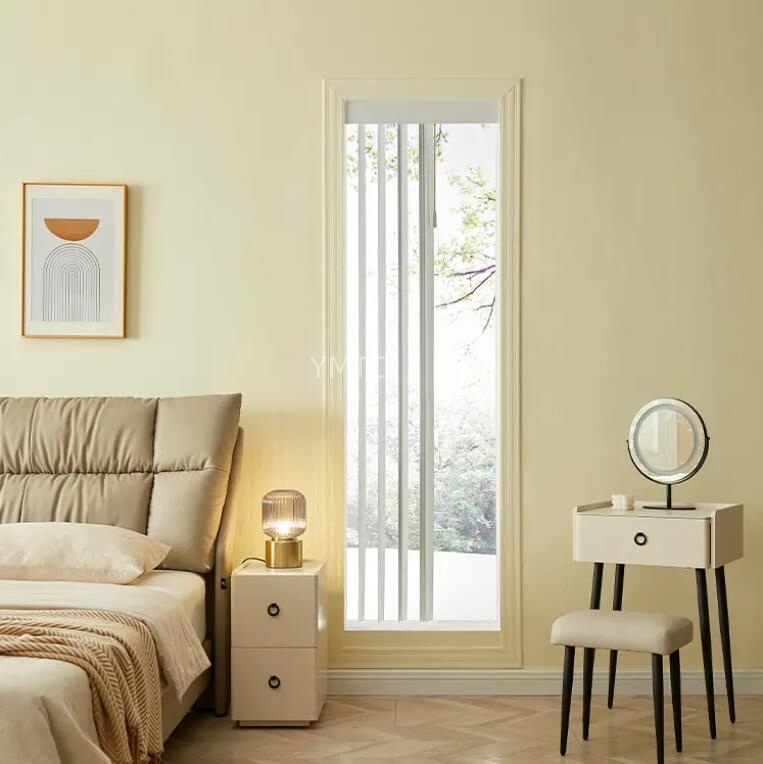 Factory Direct Sale Daylight PVC Slats Office Ball Chain Vertical Blinds