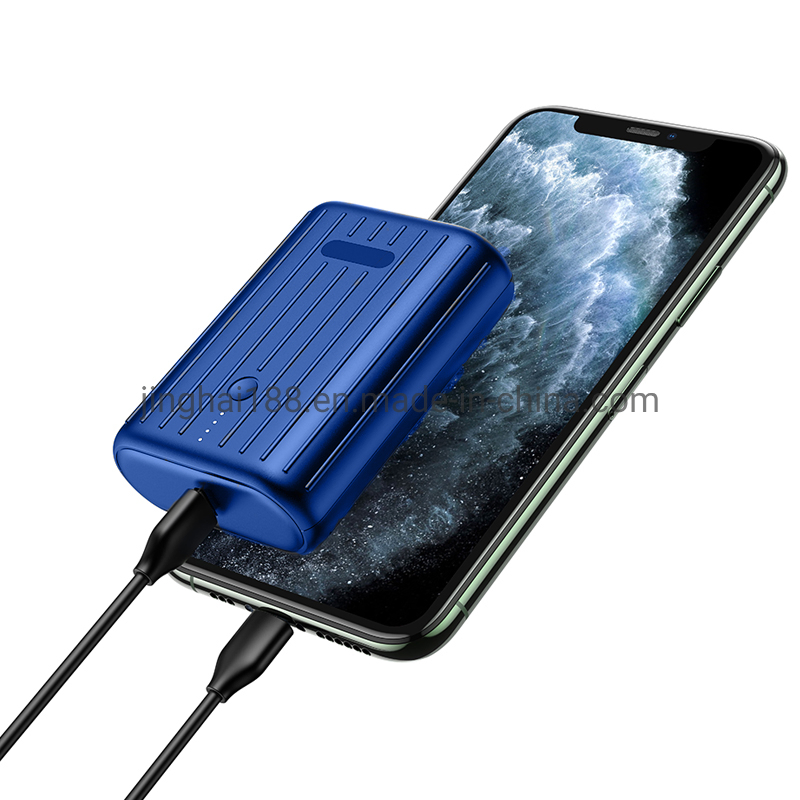 Пауэрбанк 10000 мАч, USB/Type-C, компактный
