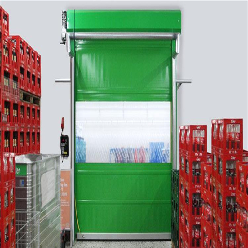 Good Sealing High Speed Roller Door Electric PVC Roller Shutter Door Manufacturer