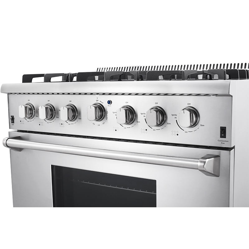 PRO-Style 90cm 147L 6 Burners Gas Ranges /Gas Cookers