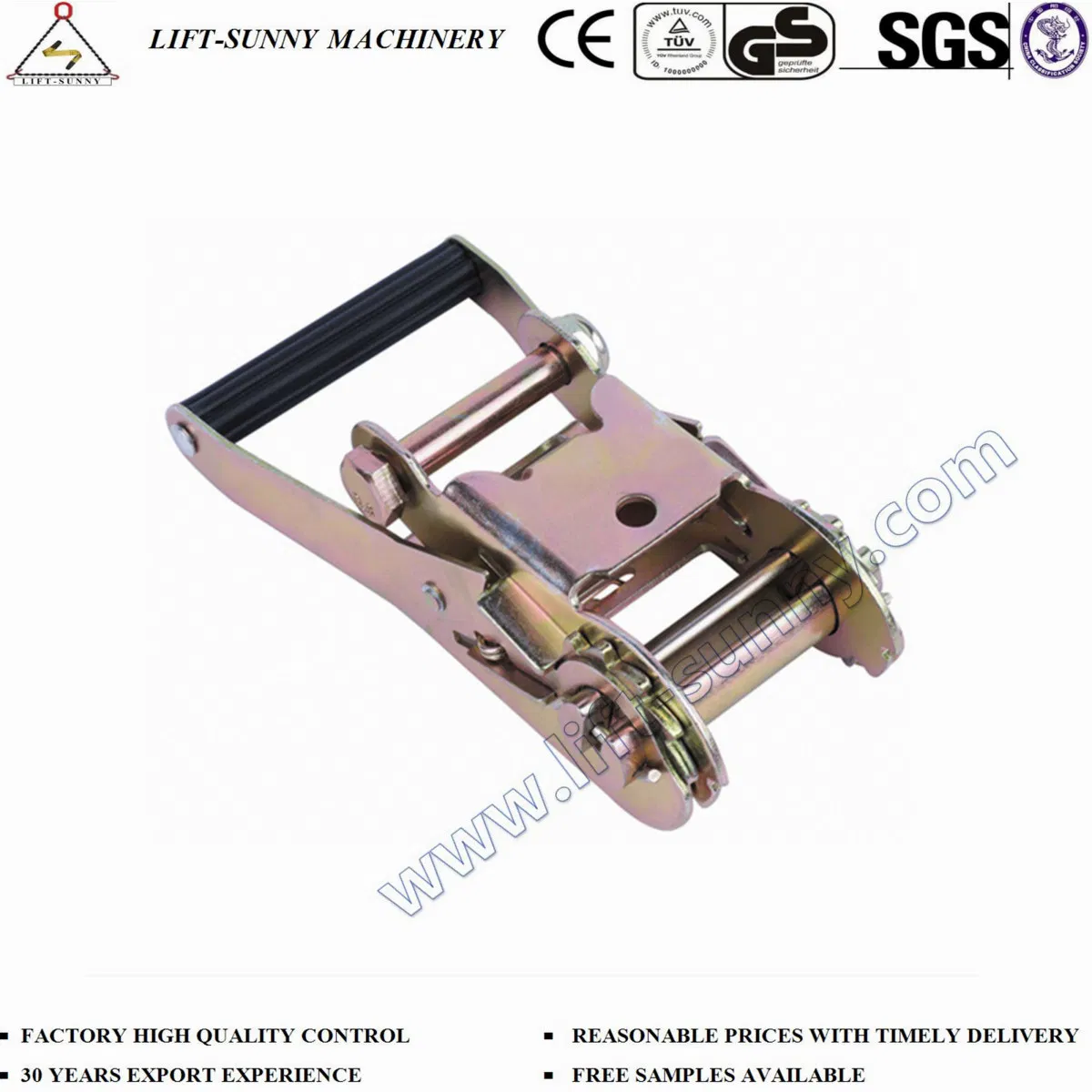 2" Medium Handle Ratchet Tie Down Ratchet Buckle Buckle