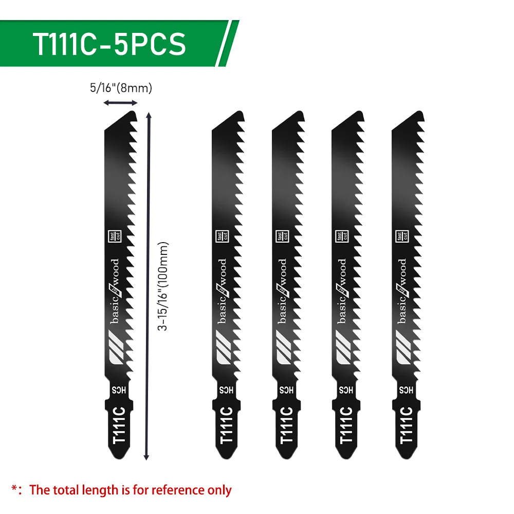 Lavie T111c Industrial Grade Jig Saw Blade Wood & Plastic Pipe Cutting