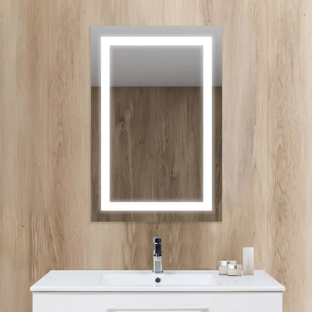 Dressing Makeup Lighted Smart Wall Mirror Home Decor Hotel Room Decoration Vanity Salon Cosmetic Bathroom LED Mirror with Defogger and Bluetooth