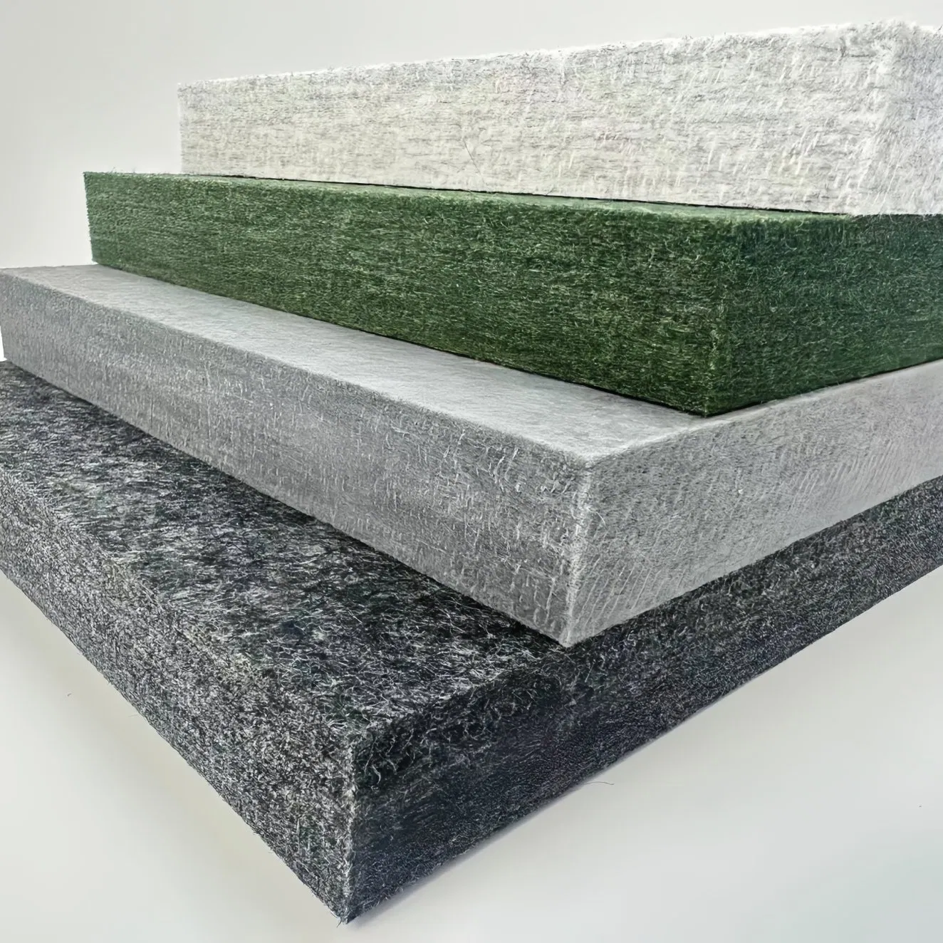 Wholesale 24mm Pet Felt Acoustic Panels Class a Fire Rating Noise Reduction Office Partition Wall Covering Tiles