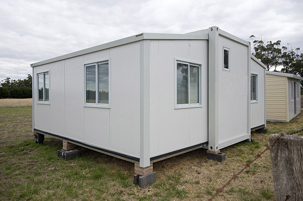 Modular Building Foldable Shipping Container Light Steel Frame Container Prefab House Office Building