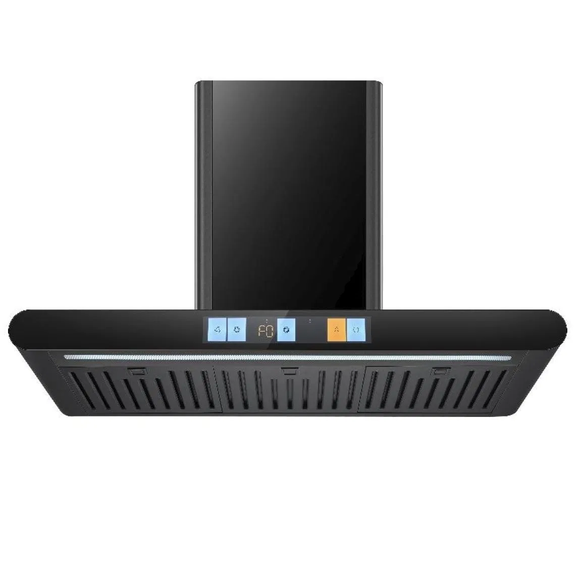 Kitchen Appliance Cooker Hood Stainless Steel Chimney with Touch Switch Extractor Range Hood