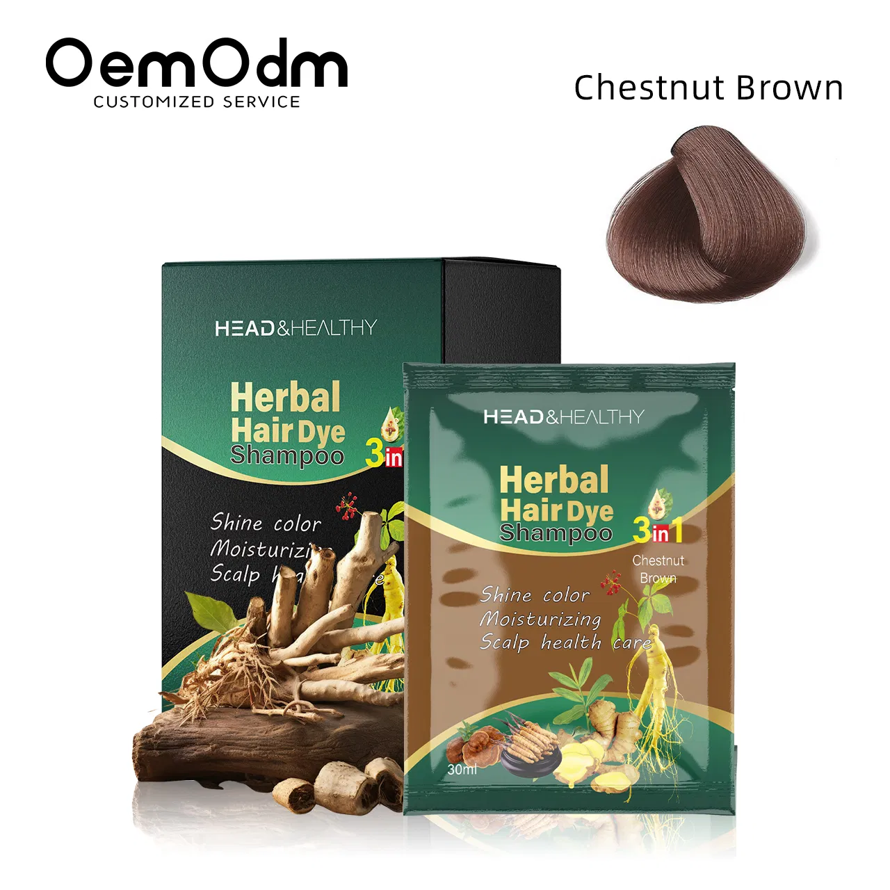 Gentle Hair Dye Foam for Safe Halal Hair Coloring