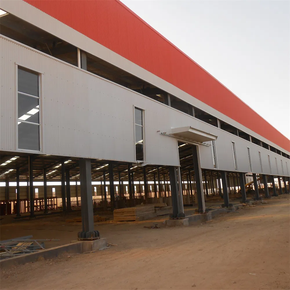 Prefabricated Steel Structure Warehouse with Short Construction Period--Garage